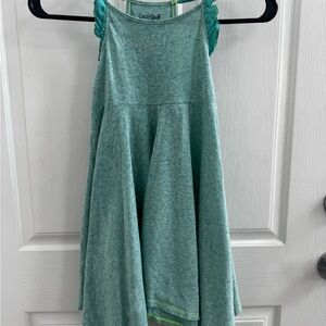 Cat & Jack Teal Casual Kids Dress